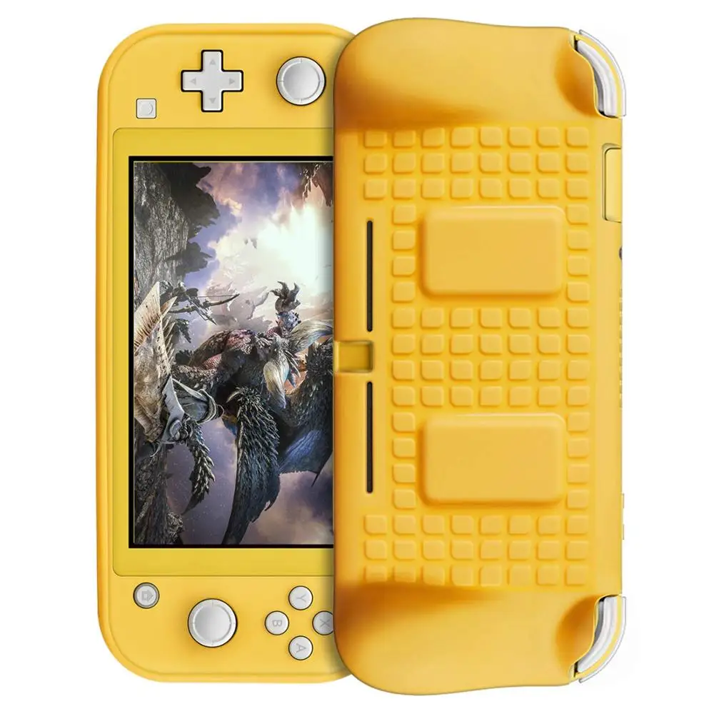 Защитный чехол для Nintend Switch Lite Mini мягкий силиконовый чехол-накладка ручки