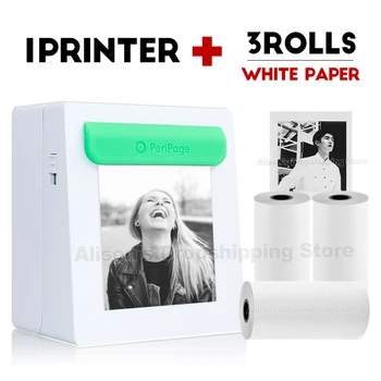 

POS Portable Printer Pocket Mobile Thermal Bluetooth 58mm Mini Wireless POS Thermal Photo Printer for Android iOS Phone