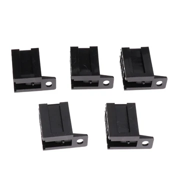 

5pcs Relay Sockets 12V/24V 5-Pin Car With 25pcs Copper Terminals 35*35*35mm Plastic and Metal 60AMP Hot Sale New