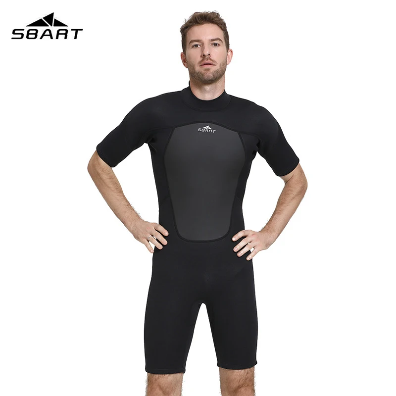 

SBART 2mm Neoprene Surf Wetsuit Men For Swimming Diving Underwater Hunting Spear fishing Keep Warm Wet Suit diving suit for men