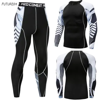

Free shipping winter men and women sun protection thermal underwear set hot dry technology surface warm high elastic sportswear
