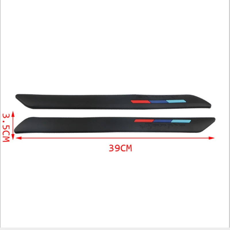2 anti-collision front / rear corners and edge protectors, bumpers, anti-scratch, car stickers, car styling