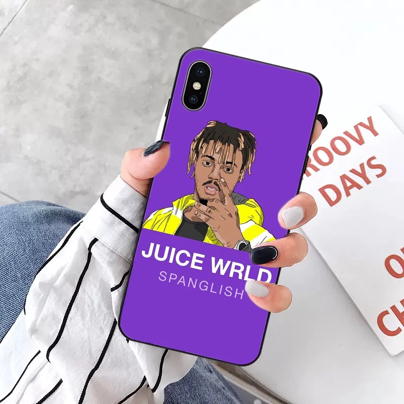 Maiyaca Juice WRLD TPU чехол для телефона Apple iPhone 6 6S 7 8 Plus 5 5S SE X Xs 11 Pro Max XR силиконовый мягкий чехол - Цвет: 17