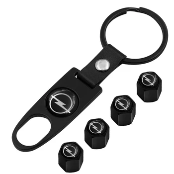 

1set Excellent car keychain car tire Valve plugs rod dust cap cover for OPEL Corsa Insignia Astra Antara Meriva car styling