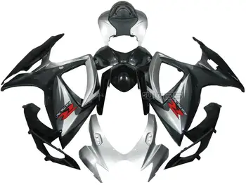 

For Suzuki GSXR600 GSXR750 K6 2006 2007 ABS Black Gray Motorcycle Bodywork Fairing Kit