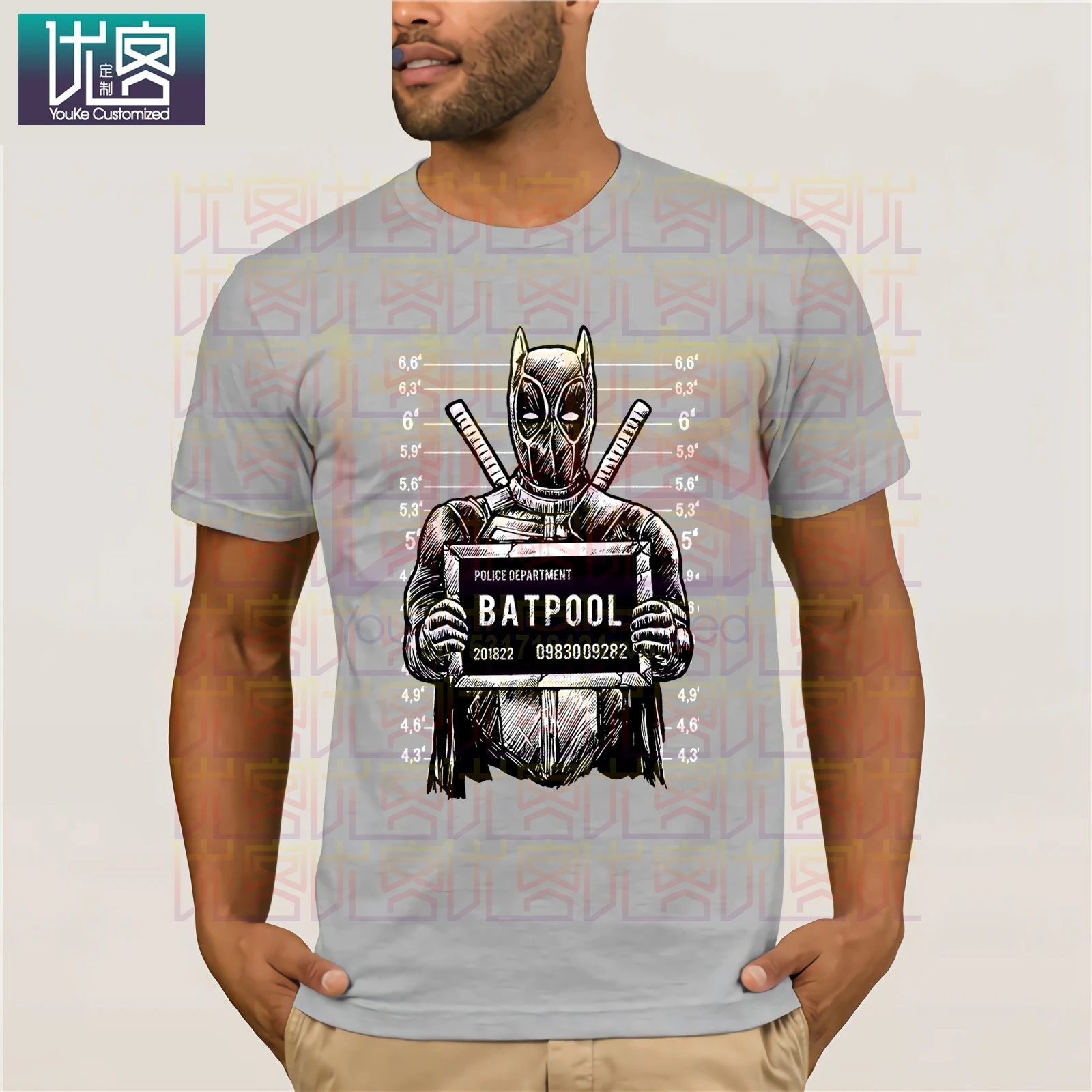 Batpool Batman & Deadpool Mashup Tshirt Marvel & DC Comics T Shirt ...