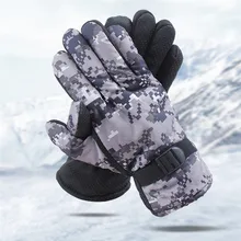 Зимние перчатки для вождения толстые теплые перчатки для бега для катания на лыжах, верховой езды велосипедные перчатки для альпинизма