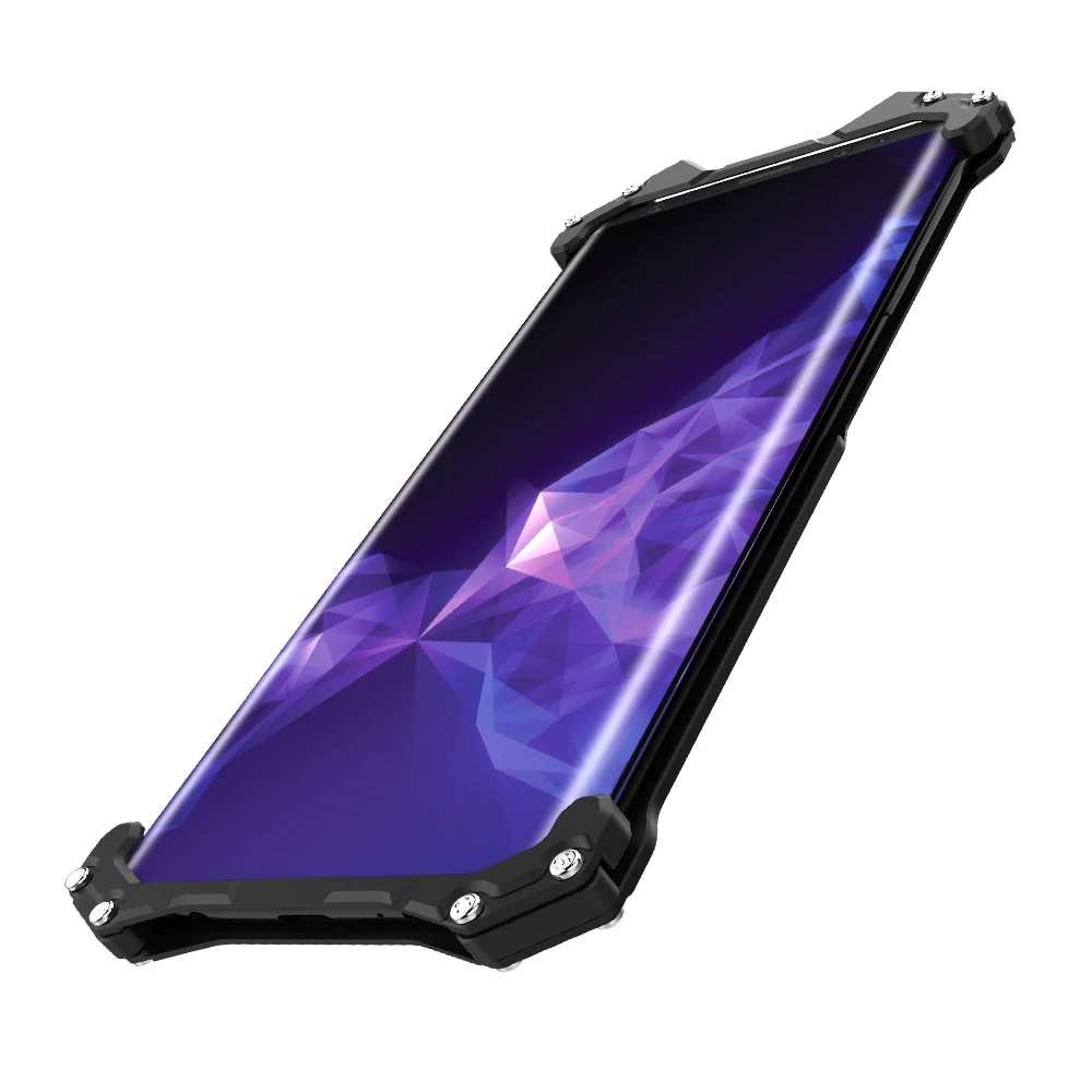 Бэтмен Броня винт алюминиевый чехол для телефона для samsung galaxy S9 plus S10 S8 S7 Edge чехол военный анти шок пылезащитный металлический чехол
