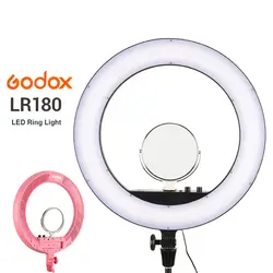 Godox LR180 Led кольцо света фотографическое Освещение Фото селфи-студия палка кольцо заполняющее осветительное кольцо фотография + адаптер