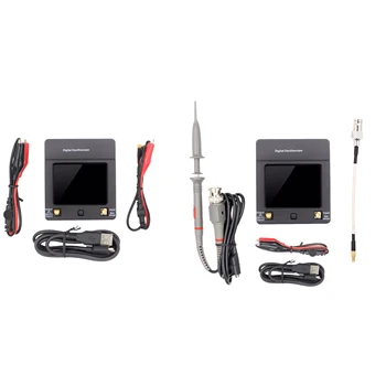 

DSO112A TFT Mini Digital Oscilloscope Contact Sn Portable USB Oscilloscope Interface 2MHz 5Msps Measured Frequency