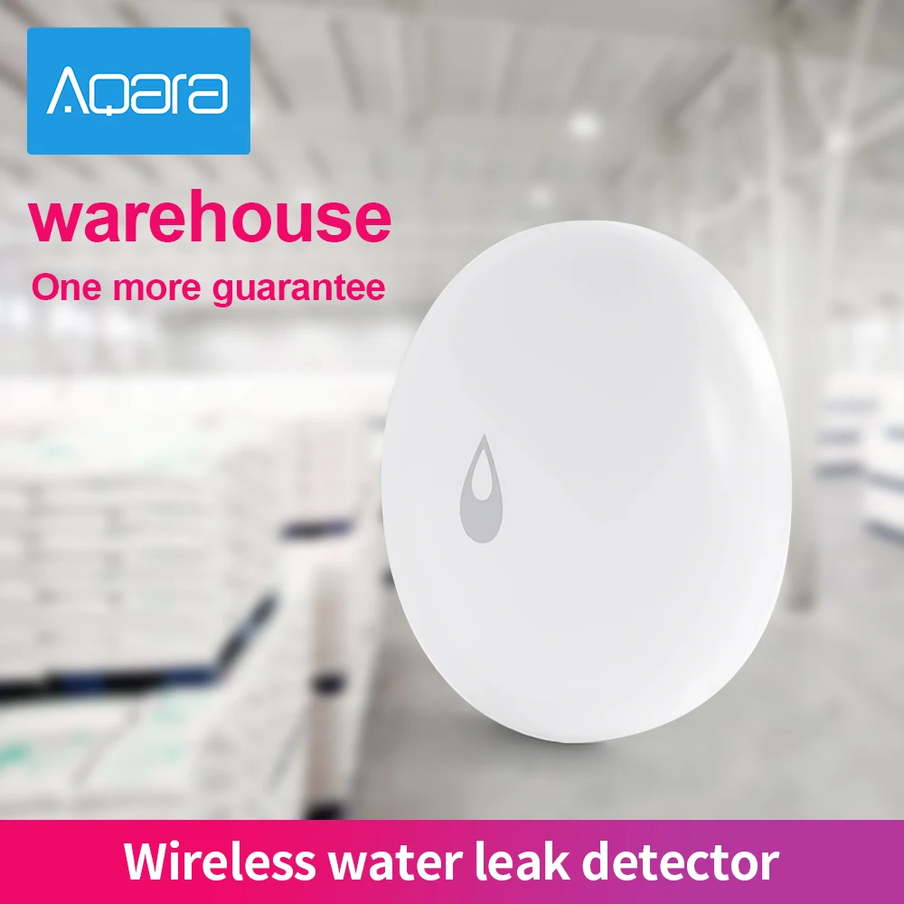 Sensor de Vazamento de Água Detector de Vazamento de Água Sensor de Imersão de Segurança Remoto para Xiaomi Ip67 para Casa Aqara Sensor Alarme Mijia App - Image 4