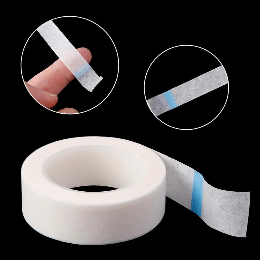 24 Roll Eye Lash Patch Medical Tape Security Protection Breathable Lint Free Under Eye Pads For 5