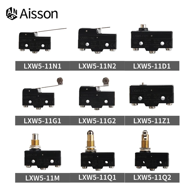 Interruttore Micro LXW5-11G2 - Interruttore Di Limite A Azionamento Momentaneo - Foto 8