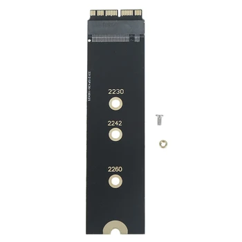 

M.2 NGFF SATA SSD Converter Adapter Card For Apple 2012 MacBook Air A1465 A1466