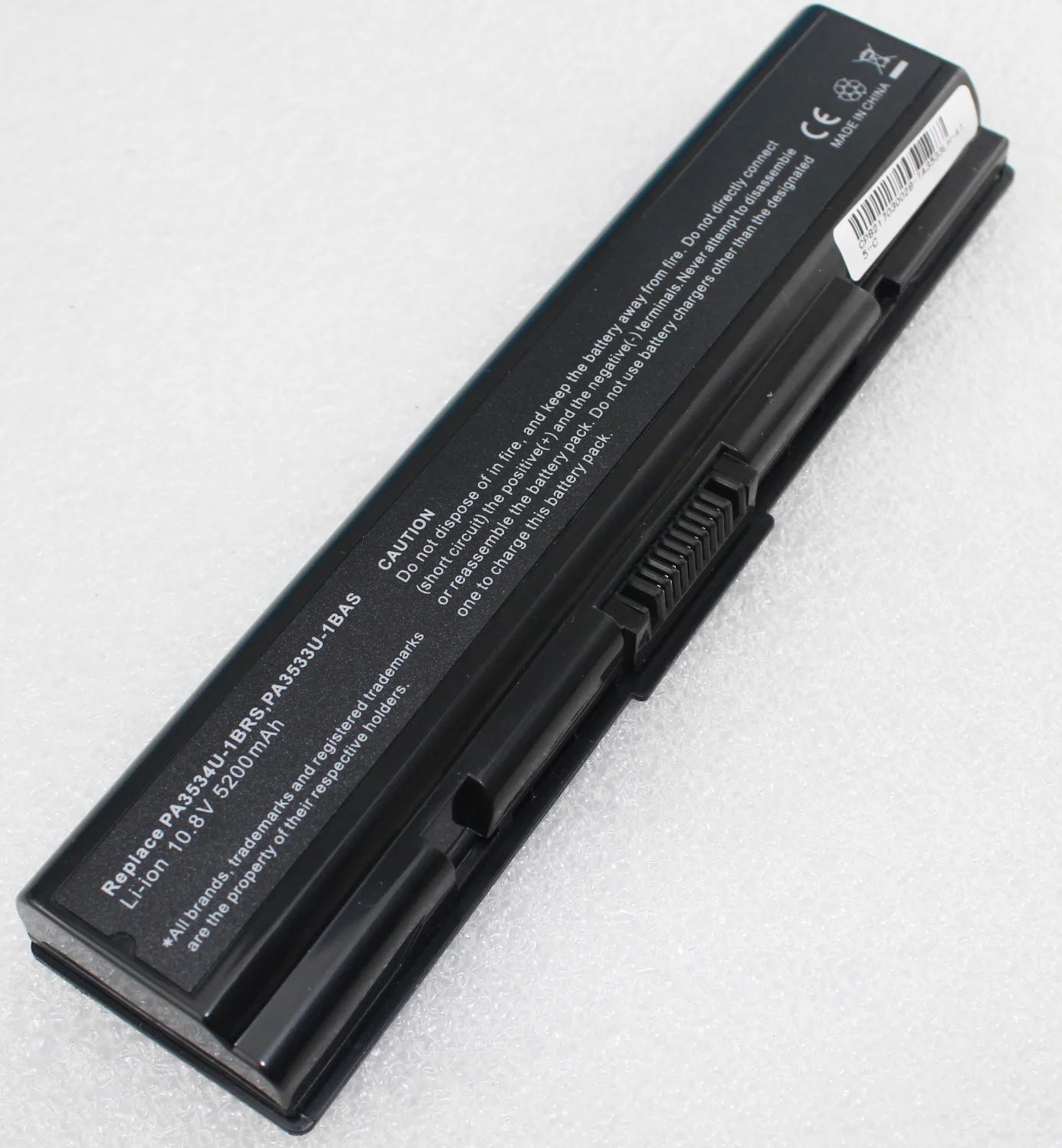 Аккумулятор для ноутбука 5200 мАч Toshiba pa3534 pa3534u PA3534U 1BAS 1BRS Satellite L200 L500 A300 A500 L550