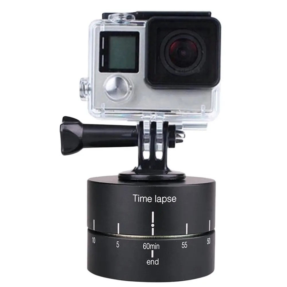 Для Gopro аксессуары для фотосъемки PTZ 360 Авто поворот панорама съемки PTZ стенд 60/120 минут Delayer камера штатив