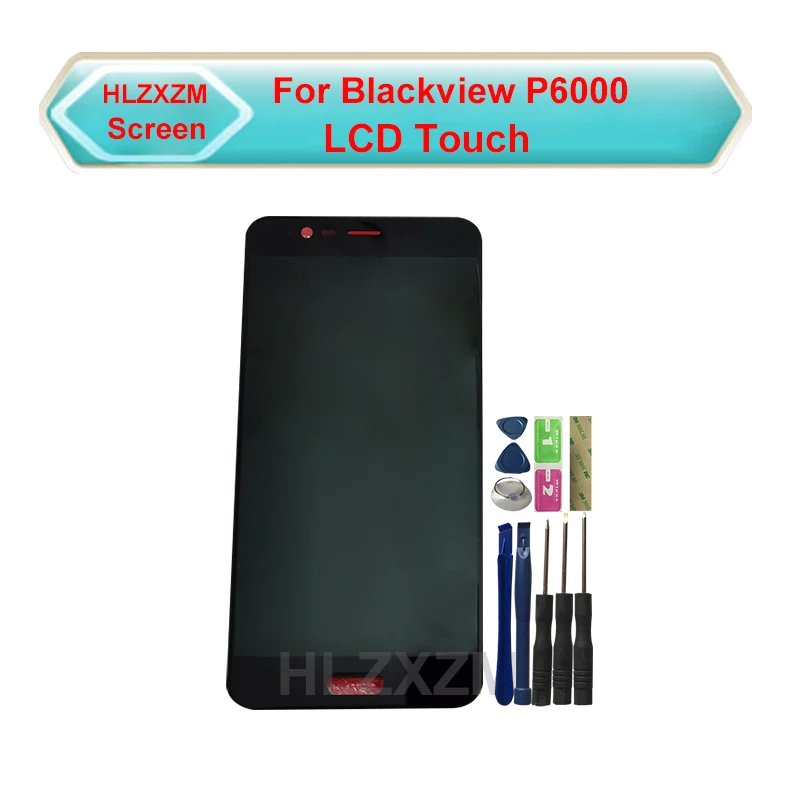 ЖК-дисплей для Blackview P6000 кодирующий преобразователь сенсорного экрана в сборе