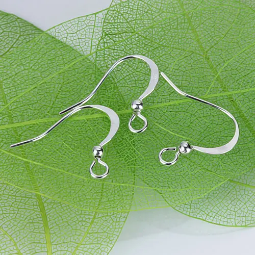 10 Pair silver color Plated Earring Hooks Findings  Accessories for DIY Jewelry Making Fashion Jewelry Findings Components