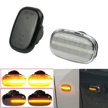 

Dynamic Amber LED Front Side Marker Lights Compatible For Toyota Celica Caldina Corolla Hilux Avensis Probox Fielder Lexus GS RX