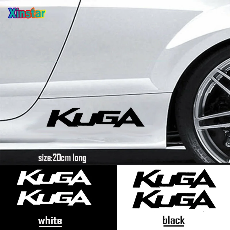 2pcs/lot Reflective car body sticker For Ford Kuga | Автомобили и мотоциклы