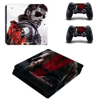 

Metal Gear Solid PS4 Slim Skin Sticker For Sony PlayStation 4 Console and Controllers Decal PS4 Slim Sticker Vinyl