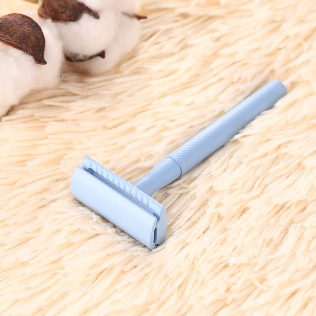 Double Edge Safety Razor Men Shaving Womens Hair Removal Classic Ladies Metal Unisex Manual Shaver