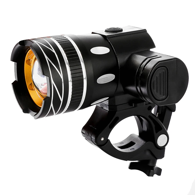 

Bike Light LED Lamp Adjustable Bicycle Light USB Rechargeable Front Bike Headlight Cycle FlashLight Bike Accessories