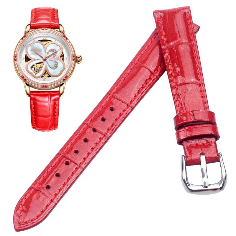 Ремешок из натуральной кожи для часов casio Arman i Модный маленький браслет 12 14 16 18 20