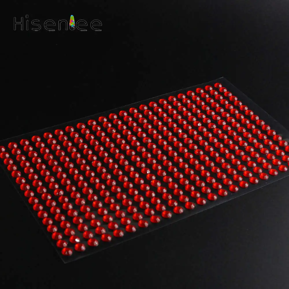 3mm4mm5mm6mm смолы личность Украшенные стразами автомобильные наклейки для ногтей Костюмы ювелирные изделия аксессуары 11 Цвета на выбор