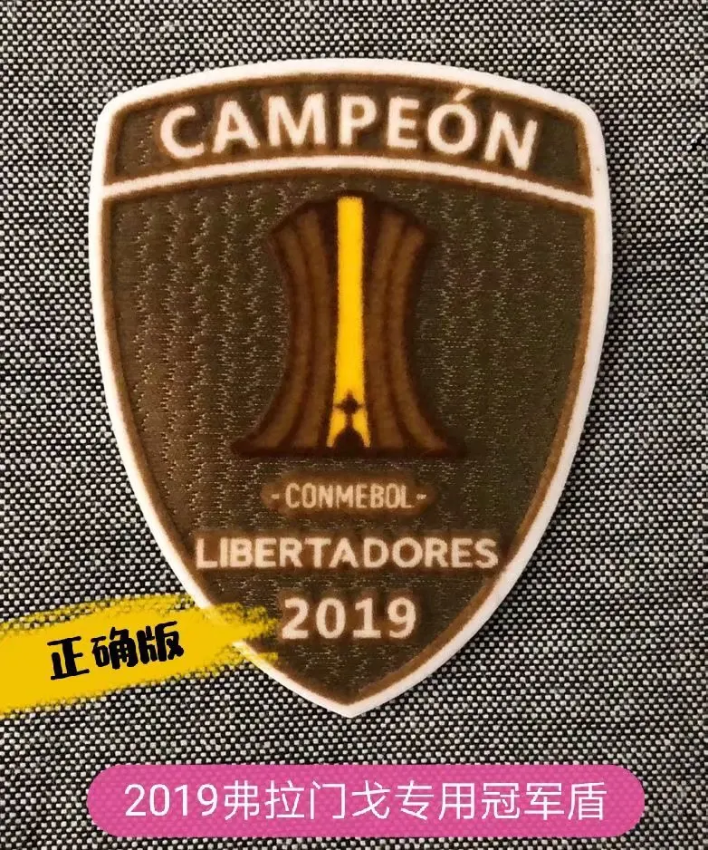 2019 2020 Flamengo Campeon патч чемпионов КОНМЕБОЛ Либертадорес передачи тепла значок |