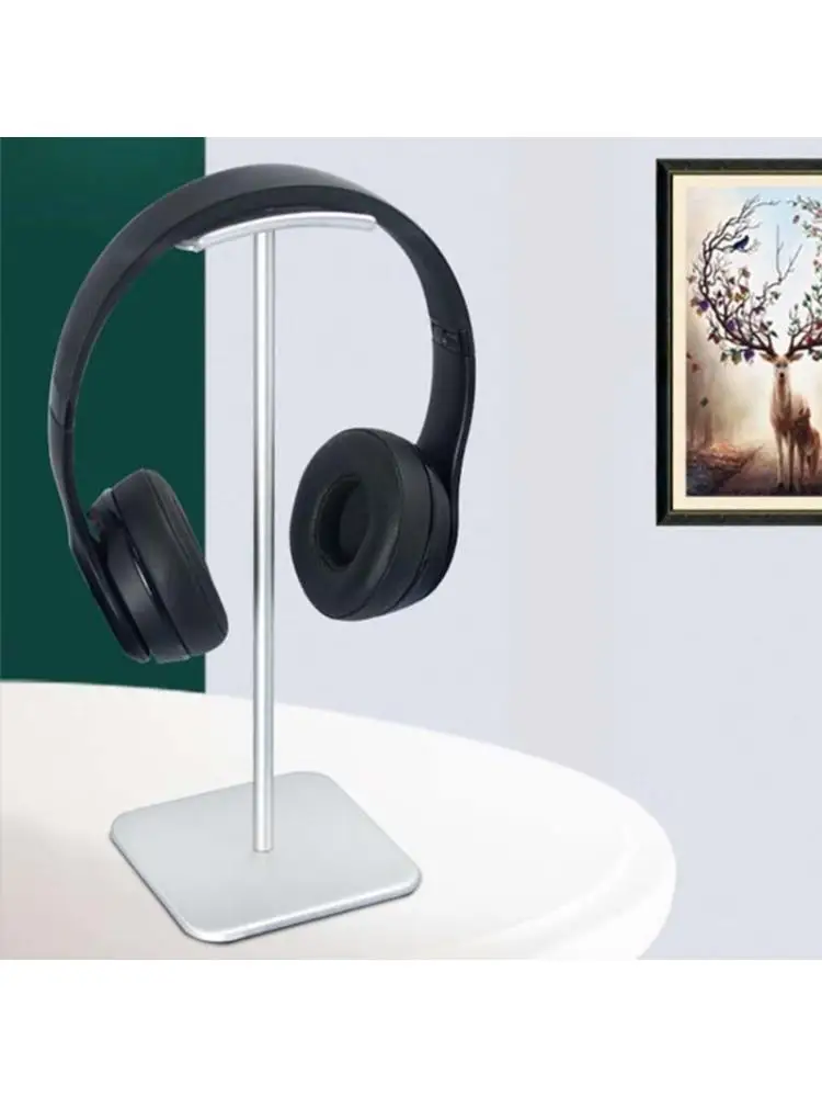 Earphone Hanger Holder Headphone Stand Rack Non Slip Aluminum Headset Bracket B95C
