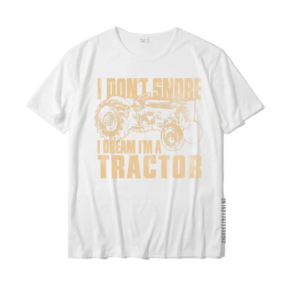 Europe T-shirts for Men Slim Fit ostern Day Tops & Tees Short Sleeve 2021 Hot Sale Crazy Tee Shirts Crewneck 100% Cotton I Don't Snore I Dream I'm a Tractor Funny Farm Tractor Long Sleeve T-Shirt__MZ21306 white