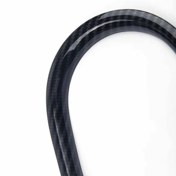 

Fiber Gear Shift Panel Interior Decor Decoration Automobile Carbon Gear Shift Panel