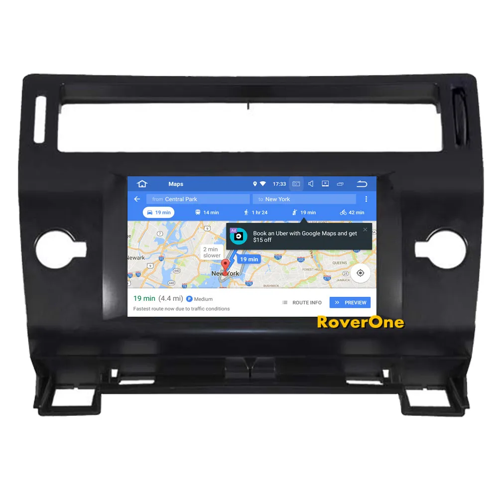 Discount RoverOne Car Multimedia System For Citroen C4 C-Triomphe C-Quatre Android 9.0 Radio Stereo DVD GPS Navigation Media Music Player 11