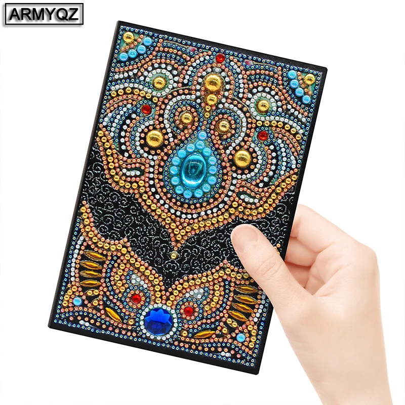 ARMYQZ 5D DIY блокнот Алмазная вышивка Совы алмаз особенной формы мозаика животные