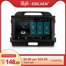 Car Radio Multimedia Player For Kia Sportage 3 4 2010-2016 2Din Android 9.0 Autoradio GPS Navigation Tape Recorder Stereo