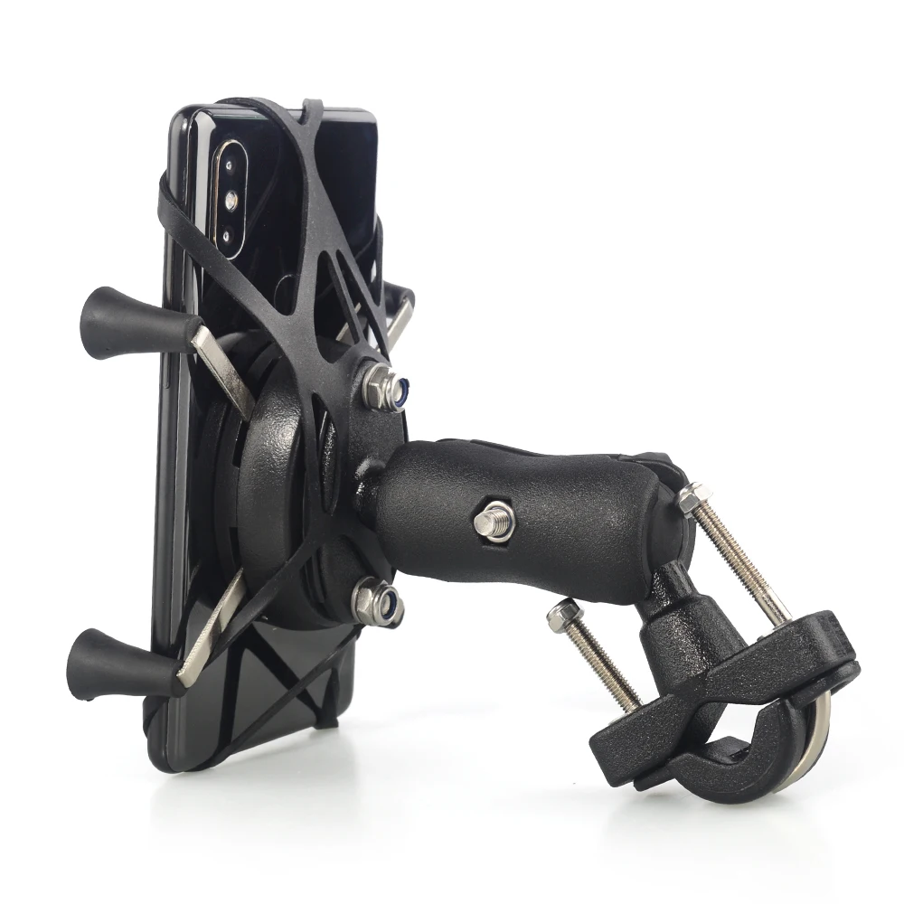 

Motorcycle handlebar Phone Holder For KAWASAKI NINJA 250 400 Motorcycle Accessories GPS Navigation Bracket NINJA250 NINJA400