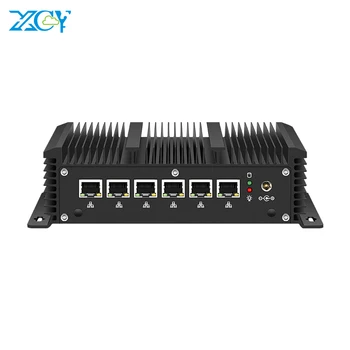 

XCY Mini PC Core i5 7200U i3 7100U 6x Gigabit LAN Intel i211 NIC RS232 WiFi 4G LTE AES-NI Run pfSense OPNsense Firewall Router