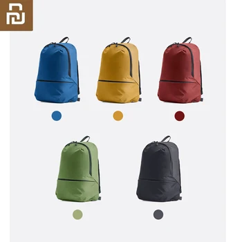 

New Youpin 150g Lightweight backpack Nylon fiber waterproof 11L Large capacity bag 5 colors comfortable young fashion