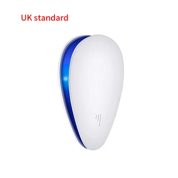 

Multi-Functional Ultrasound Anti Mosquito Insect Repeller Rat Mouse Cockroach Pest Reject Repellent EU/US Plug Repellent Killer