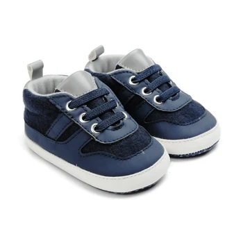 

Newborn Baby Boys First Walkers Infant Toddler Soft Sole Anti-Slip Casual Sneakers 0-18M