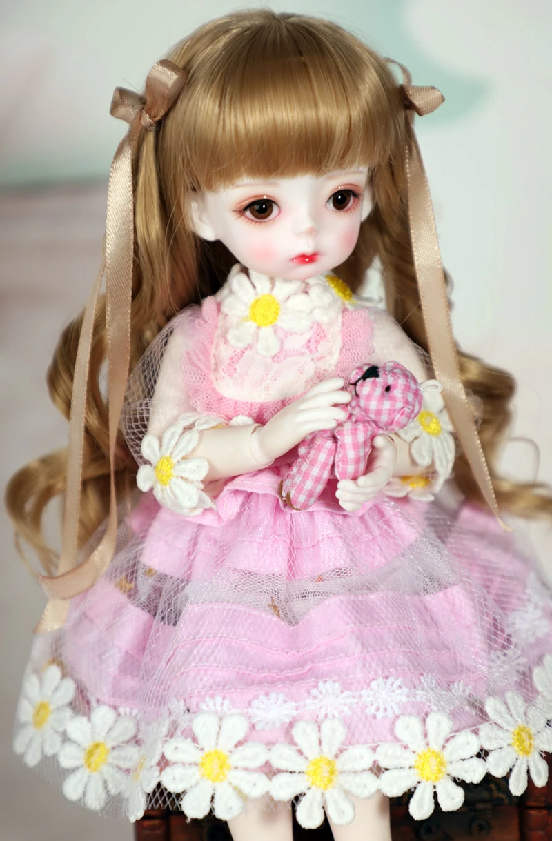 1/6 весы телесного цвета BJD Кукла Милый Малыш Мальчик и девочка BJD/SD смолы фигурка кукла модель игрушка подарок. Не входит в комплект одежды, обуви, парик A0143SOO YOSD