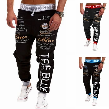 

Autumn Winter Running Pants Men Loose Joggers Dance Basketball Sweatpants Gym Training Jogging Pants Mens Sport Trousers Letter