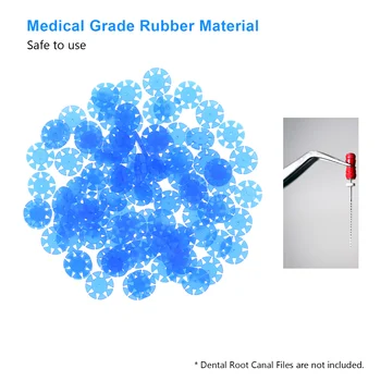 

100PCS Dental Lab Endo Root Canal File Disinfection Marking Circle Dental Mark Ring Dental Materials Dentistry Instrument