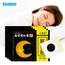 4bags Improve Sleep Patch 8pcs Anxiety Essential Oil Relieve Headache Stress Plaster Improve Insomnia Quality Body Relax Sticker