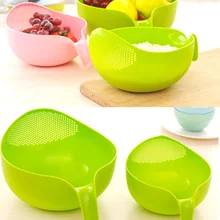 Пластиковая сливная полка фрукты и овощная лапша пластиковый фильтр блок кухонная утварь прочная рисовая мойка Чистка кухонный гаджет