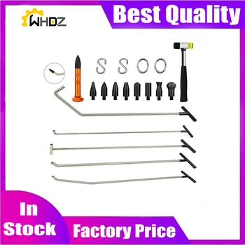

Tools Hook Tools Push Rod Black Car Crowbar Paintless Dent Repair Tools tap down S hooks Ding Hail Puller Set
