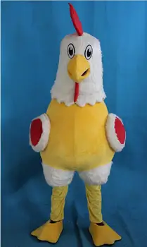 

Halloween Rooster Mascot Costume Animal Fancy Dress Party Chicken Adults Cosplay White Rooster Carnival Outside Parade Outfit