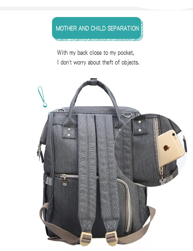Дисней мультяшная пеленка сумка с USB детские пеленки сумка рюкзак для мамы сумки для подгузников Минни Микки Мумия сумка для коляски