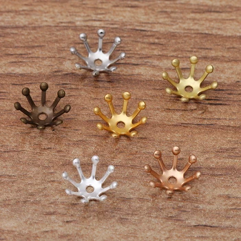 

400 Pieces/Lot 10mm Filigree Flower End Beads Caps Connectors Charms Jewelry Finding